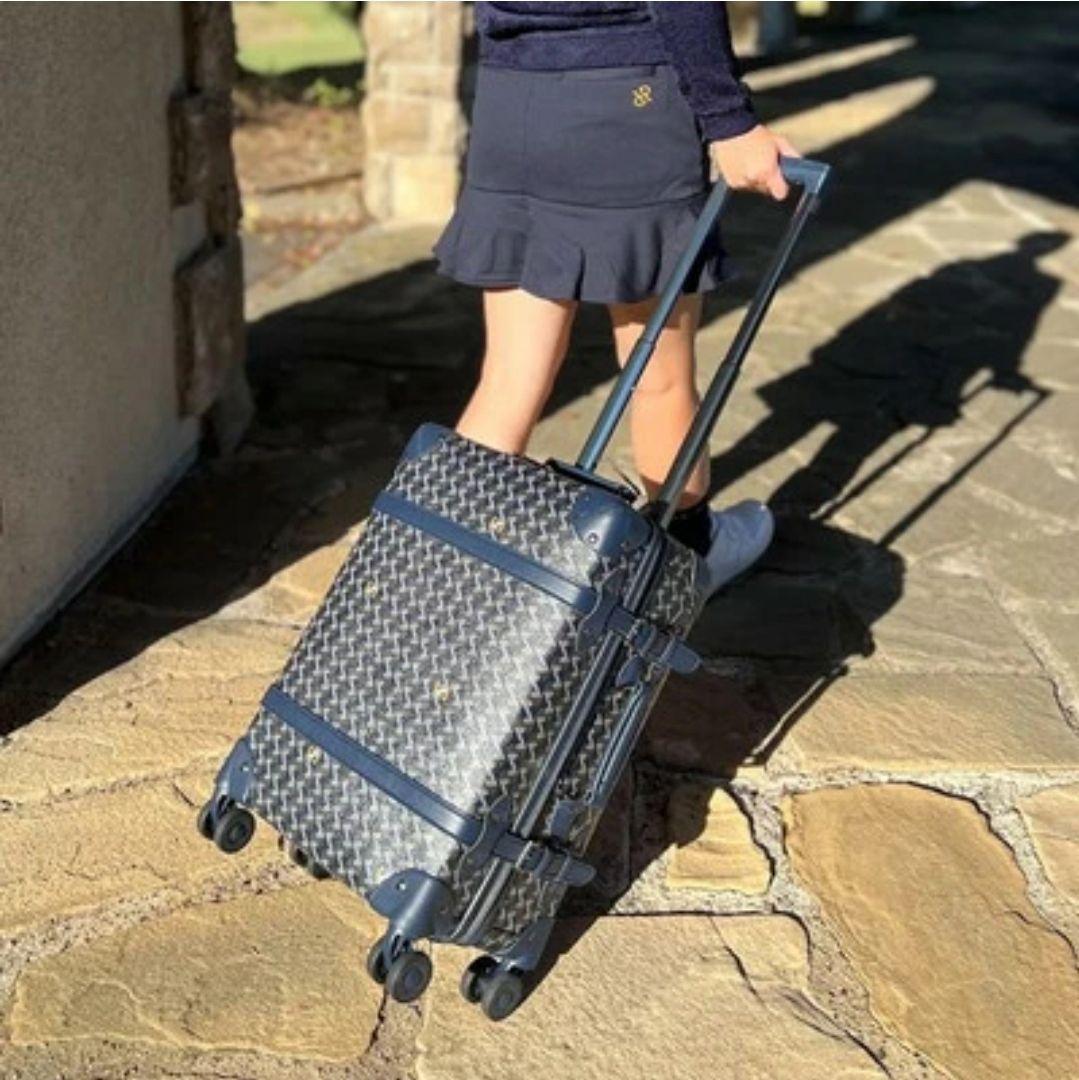 レザレクション　スーツケース　ダークネイビー