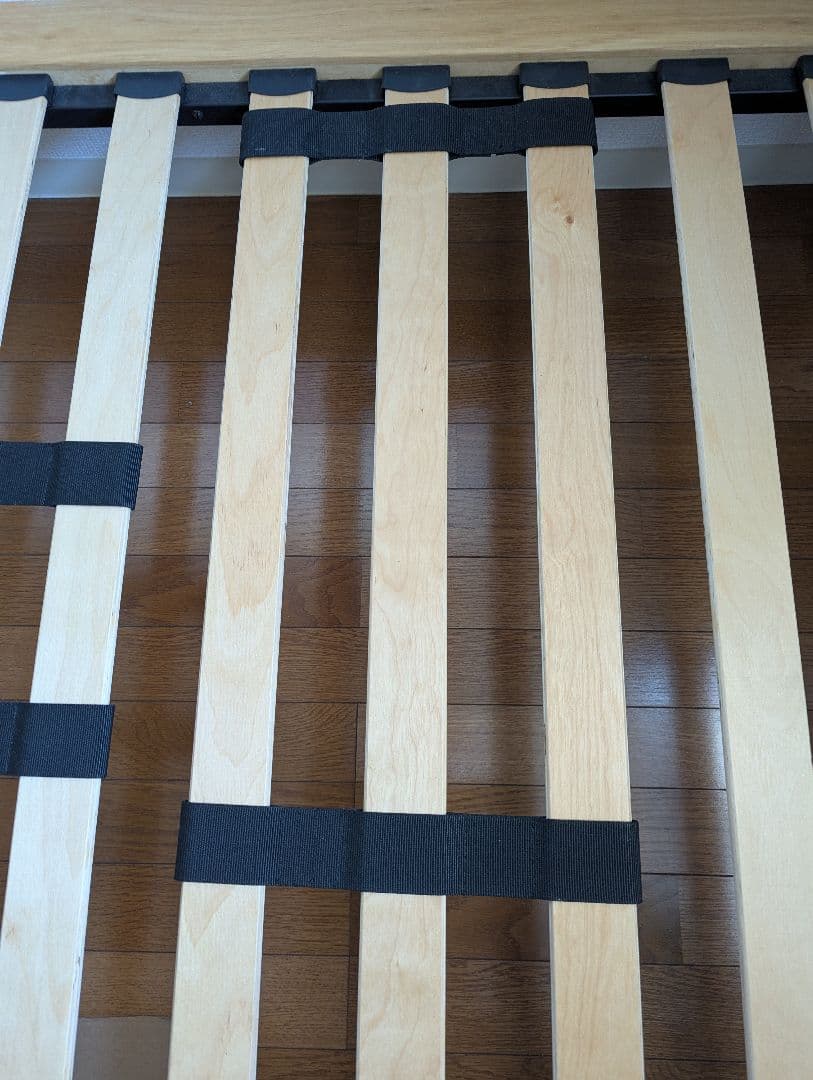 無印良品 木製ベッドフレーム シングル オーク 引き取り希望（東京都台東区）