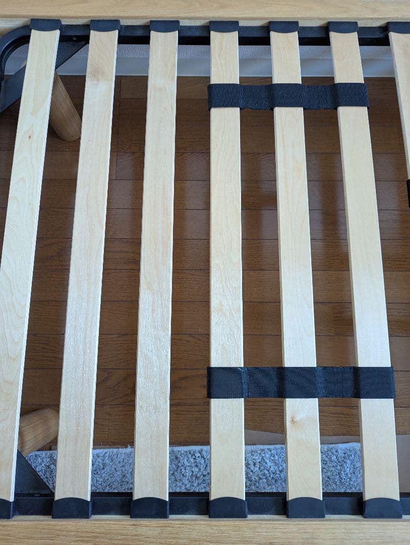 無印良品 木製ベッドフレーム シングル オーク 引き取り希望（東京都台東区）