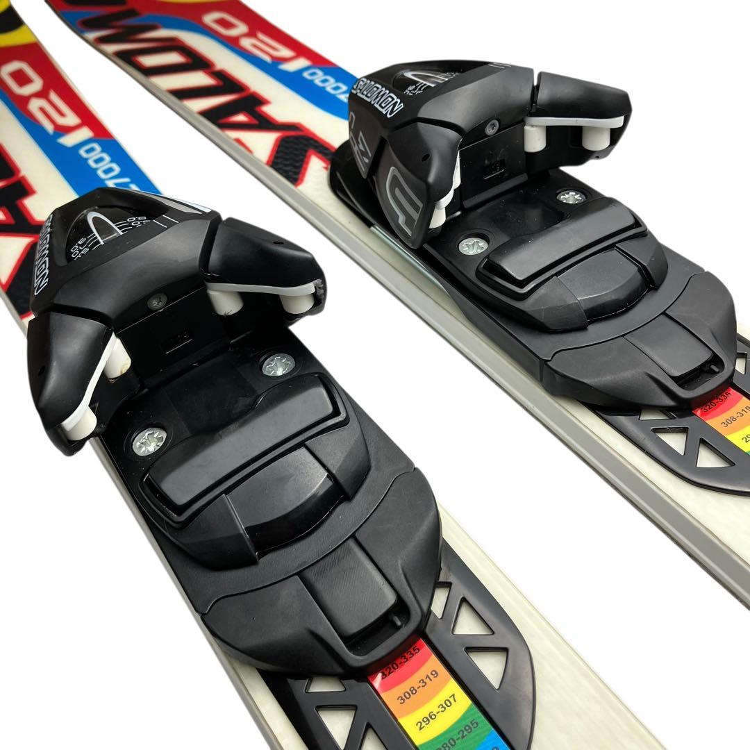 【美品】SALOMON SC7000 ショートスキー サロモン 120cm