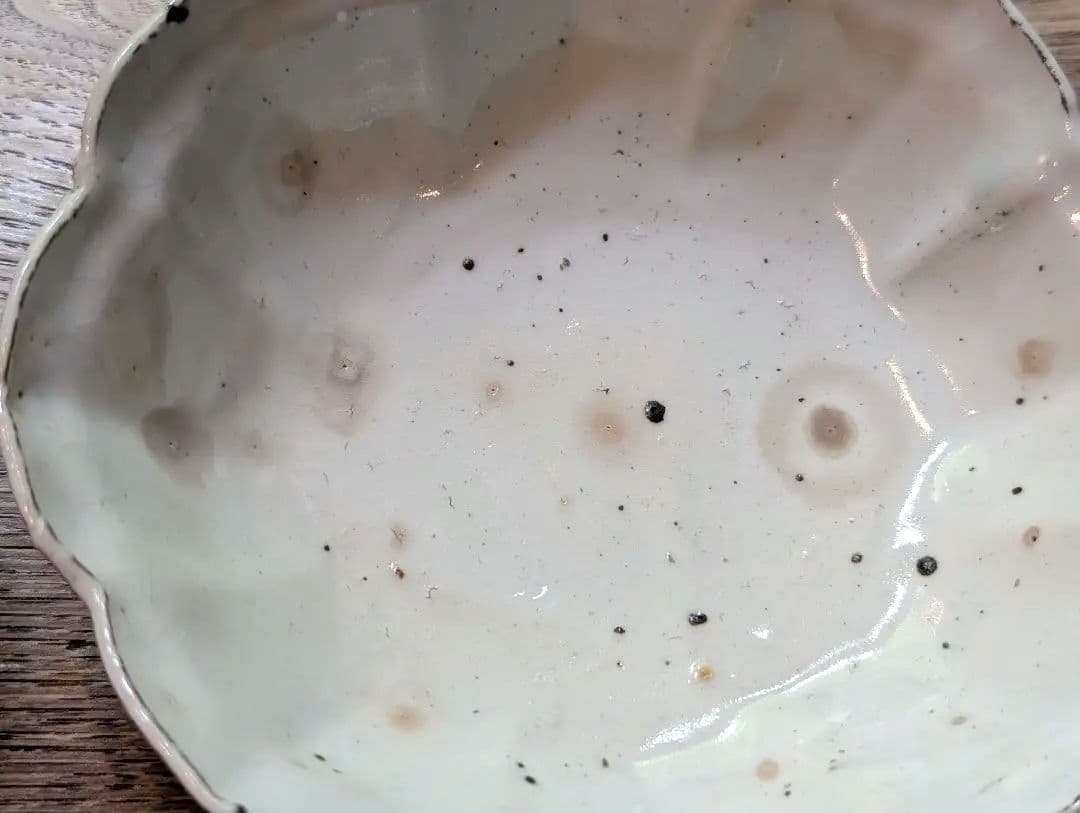 村田森作 粉引輪花鉢 6個セット