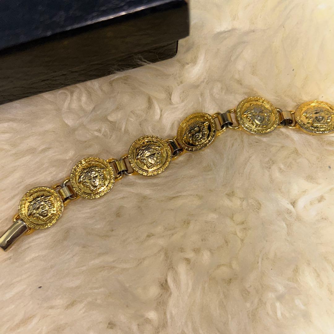 GIANNI VERSACE ゴールドトーンブレスレット