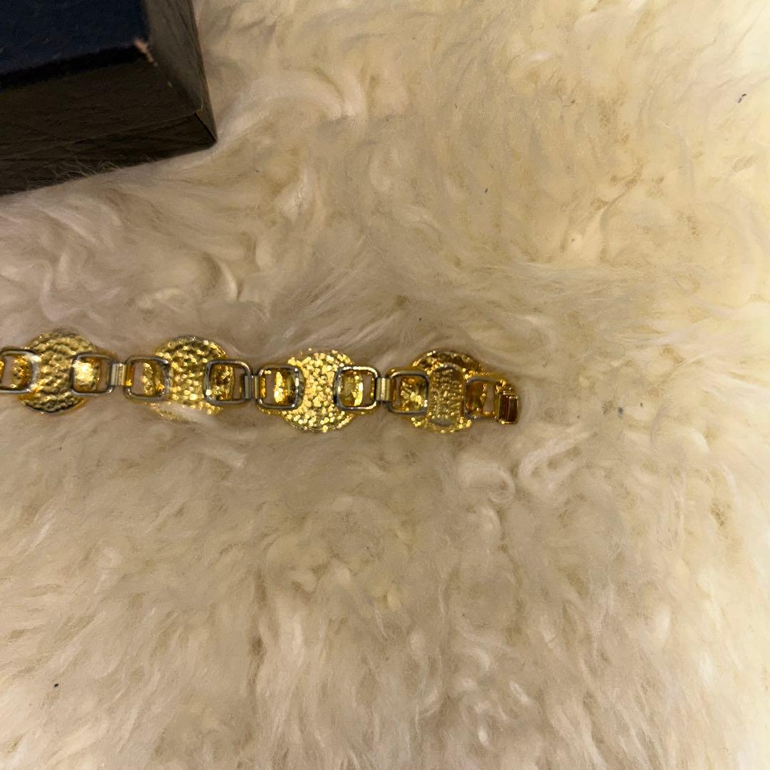 GIANNI VERSACE ゴールドトーンブレスレット