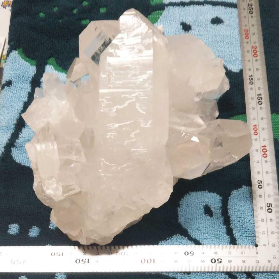 水晶 ブラジル ミナジェスライス産 クラスター 水晶群