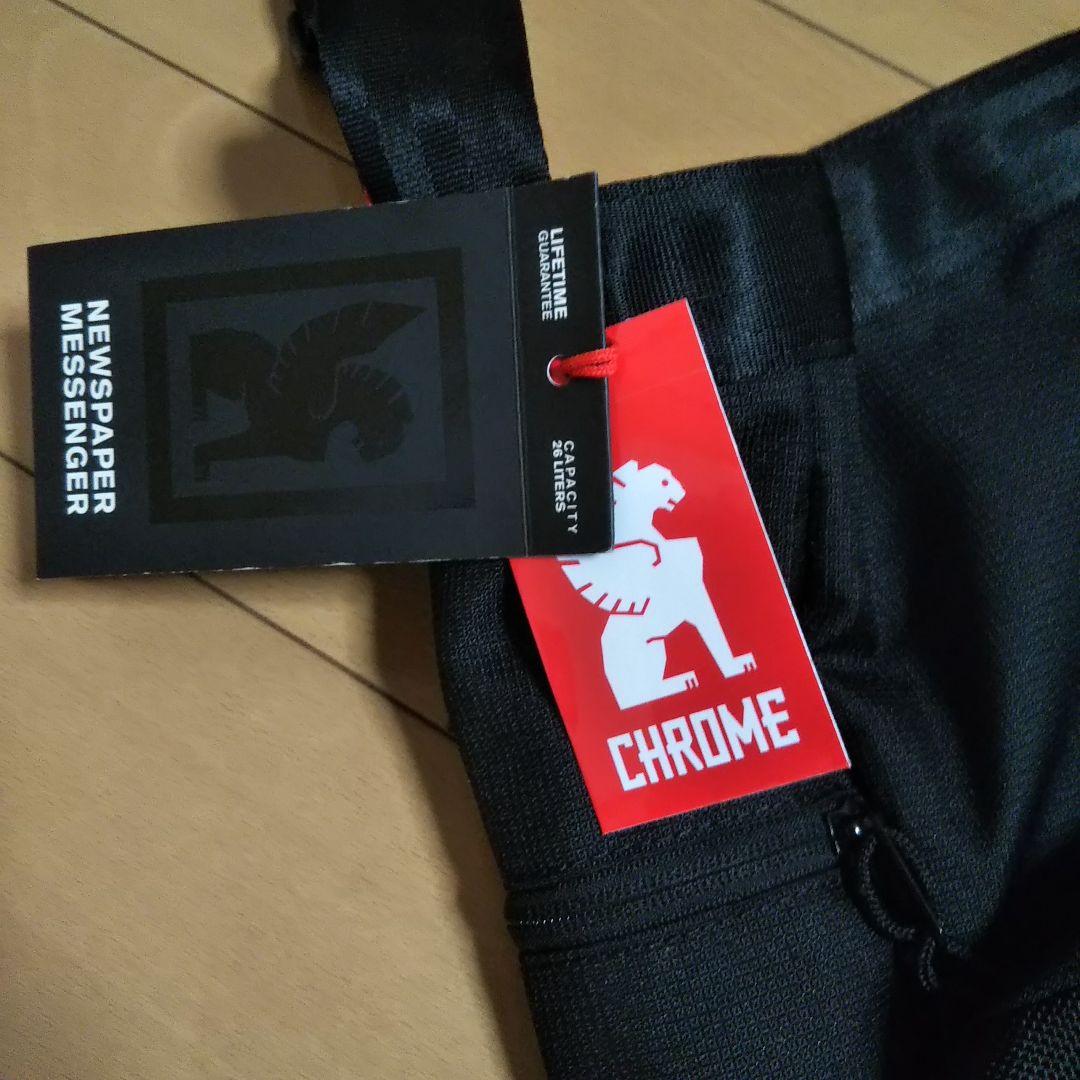 未使用 CHROME クローム ニュースペーパー メッセンジャーバッグ 26L
