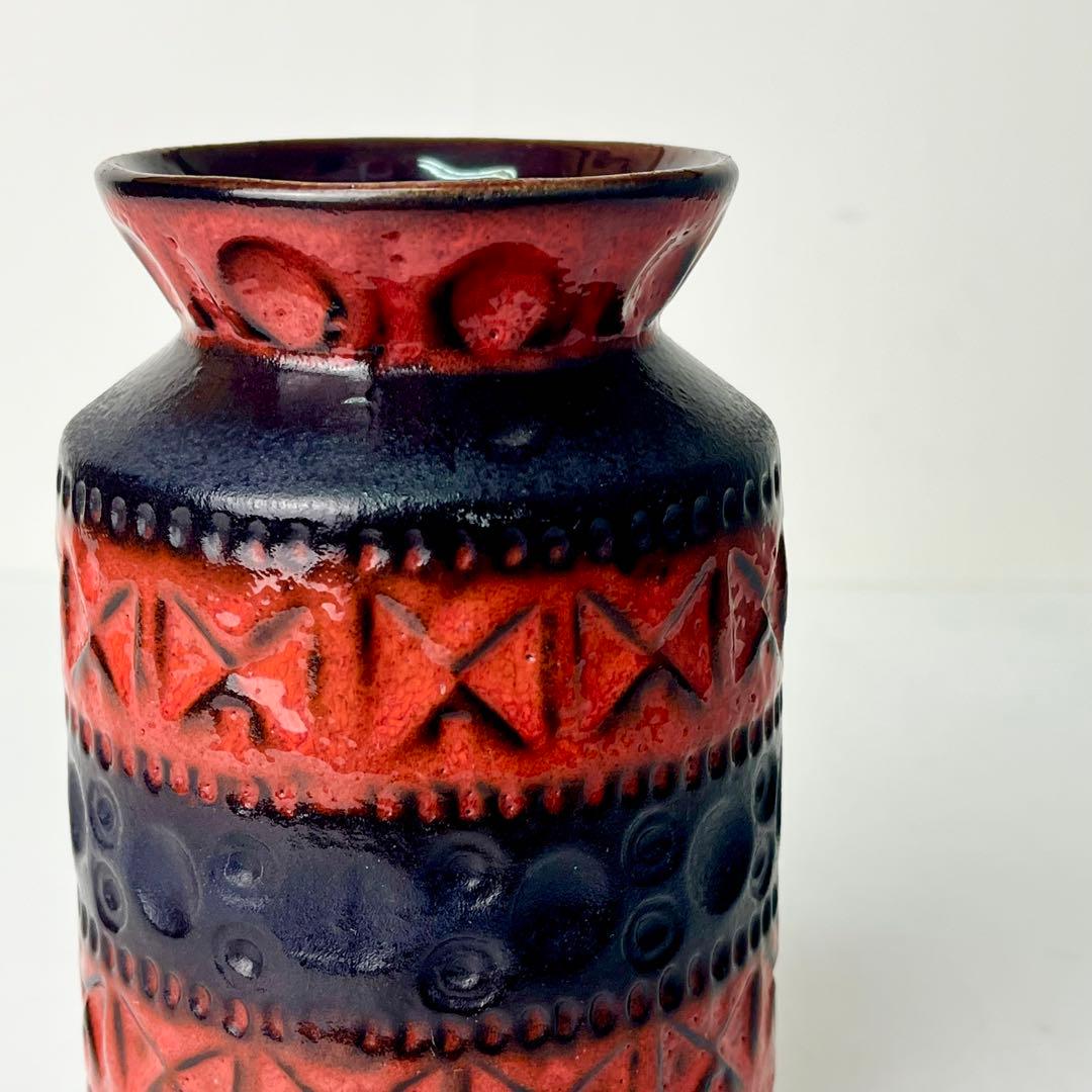 Fat Lava ファットラヴァ Bay Keramik 西ドイツ 花瓶 60s