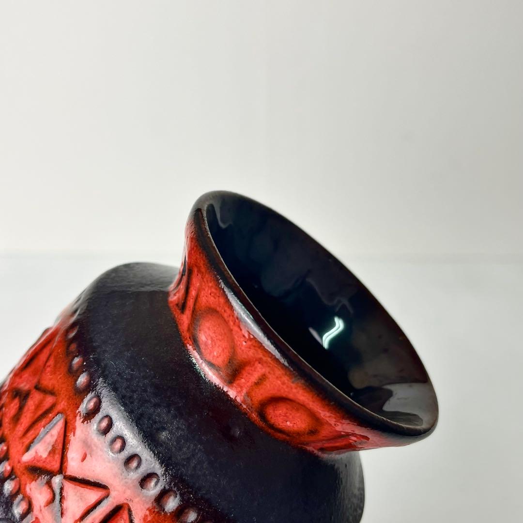 Fat Lava ファットラヴァ Bay Keramik 西ドイツ 花瓶 60s