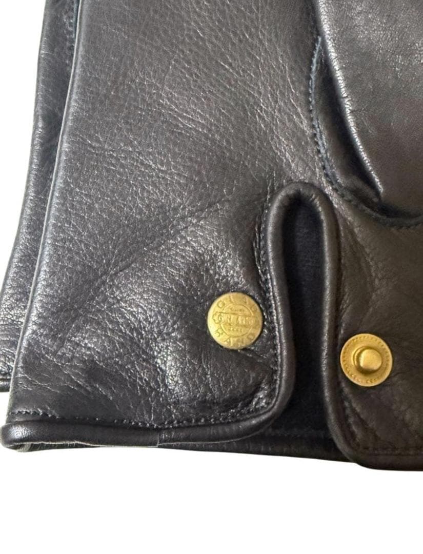 極美品 GLAD HAND レザーグローブ XL 鹿革 ファミリークレスト 手袋