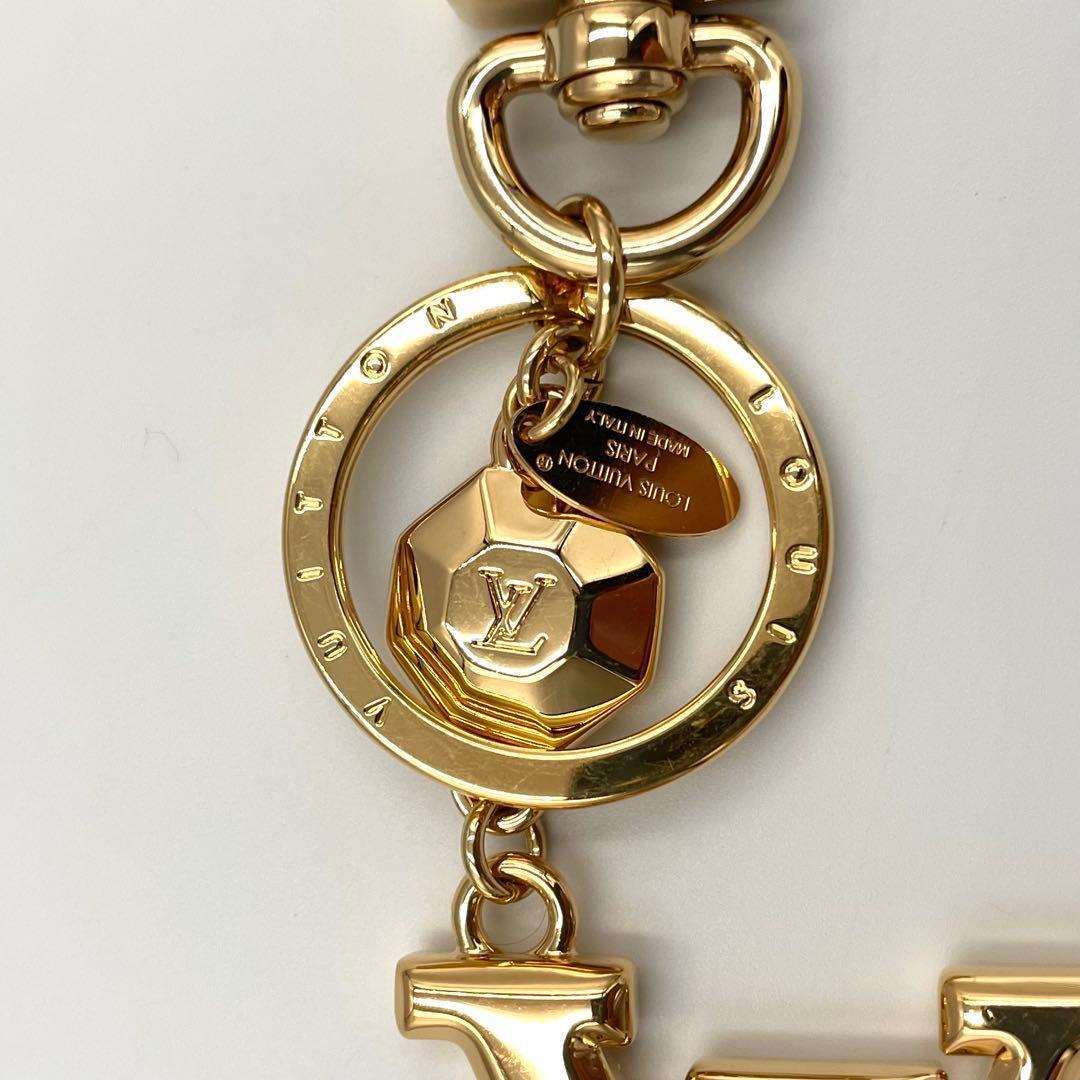未使用級★LOUIS VUITTON ポルトクレ・ファセット　キーリング