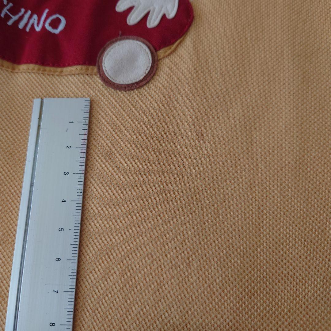 POTECHINO キャラクター付きエプロン オレンジ さえら