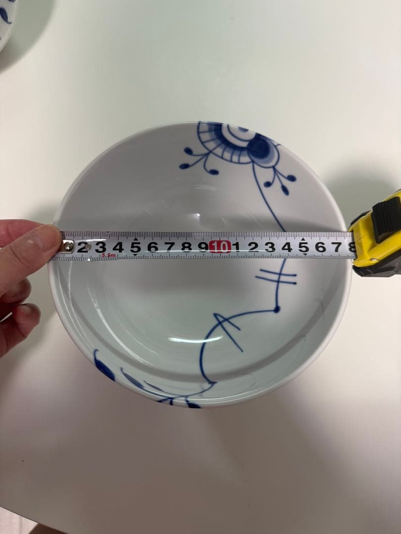 ロイヤルコペンハーゲン　 ブルーフルーテッドメガ　ボウル　18センチ　4個セット