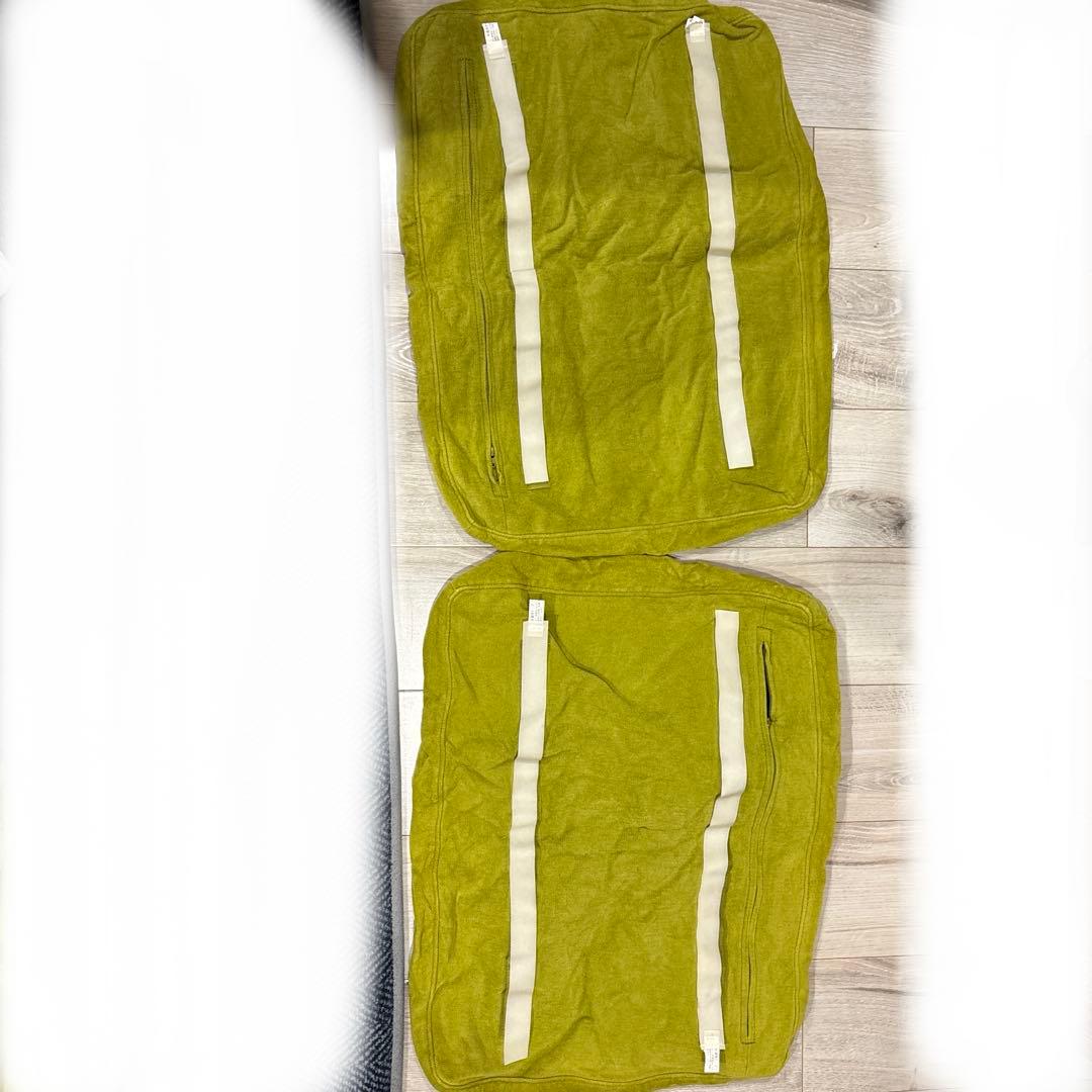 無印良品　リビングでもダイニングでもつかえる　ソファカバー　4脚分