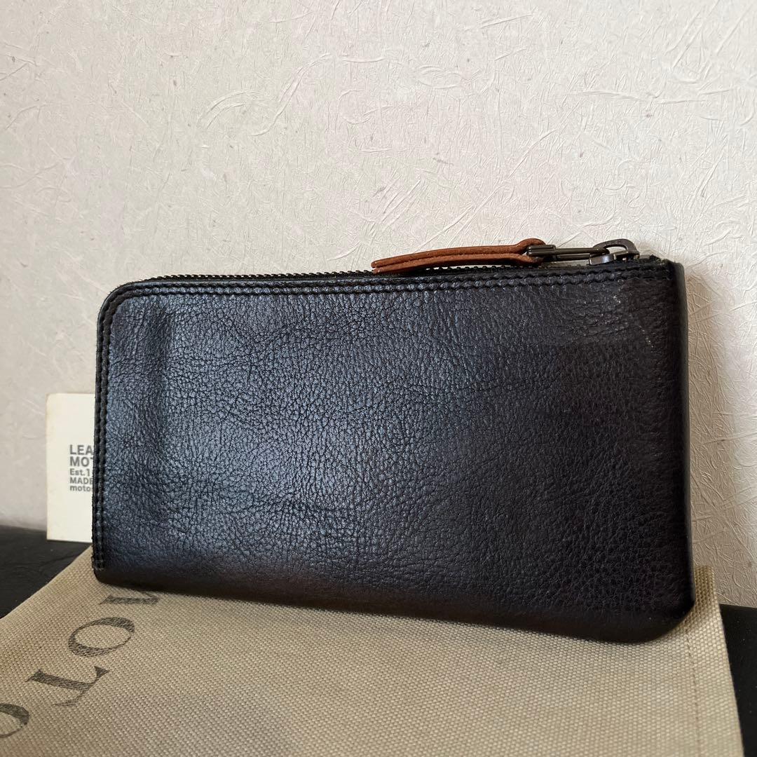 motoratory L字ロングウォレット　ドット