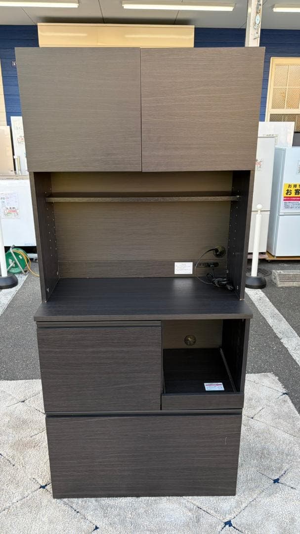 【福岡市限定】レンジボード アイリスオーヤマ 79×41×175.3㎝