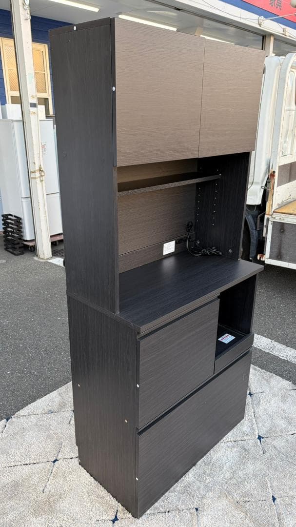 【福岡市限定】レンジボード アイリスオーヤマ 79×41×175.3㎝