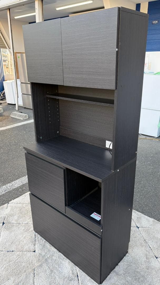 【福岡市限定】レンジボード アイリスオーヤマ 79×41×175.3㎝