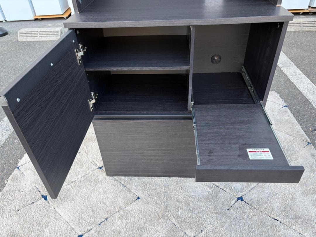【福岡市限定】レンジボード アイリスオーヤマ 79×41×175.3㎝