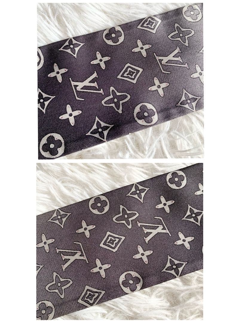 LOUIS VUITTON　ルイヴィトン　バンドー　モノグラム　マップ　スカーフ