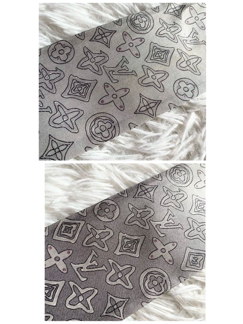 LOUIS VUITTON　ルイヴィトン　バンドー　モノグラム　マップ　スカーフ