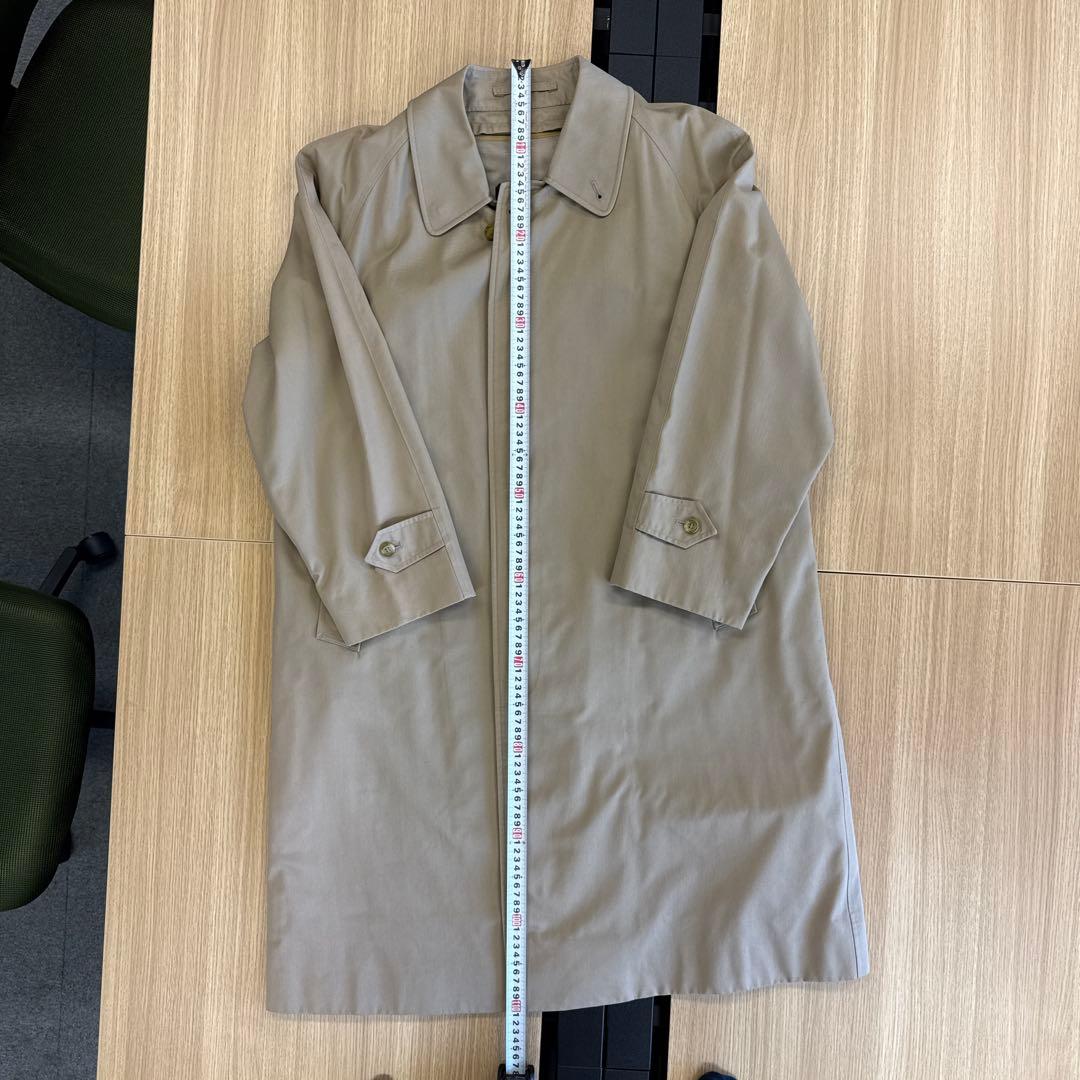 美品　バーバリー　ステンカラーコート　ベージュ