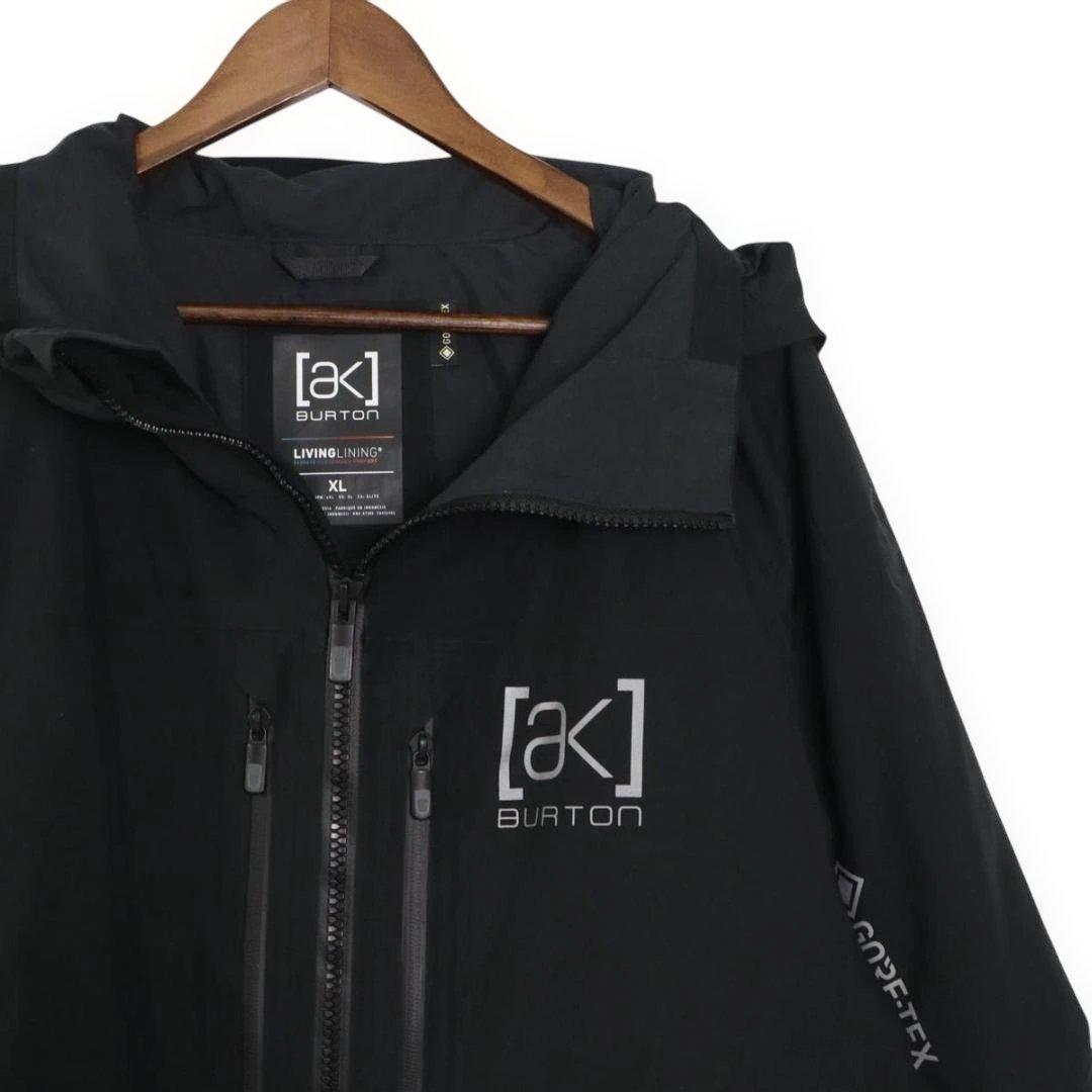 【高級】BURTON ak バートン　スウォッシュジャケット　スノボウェア　黒