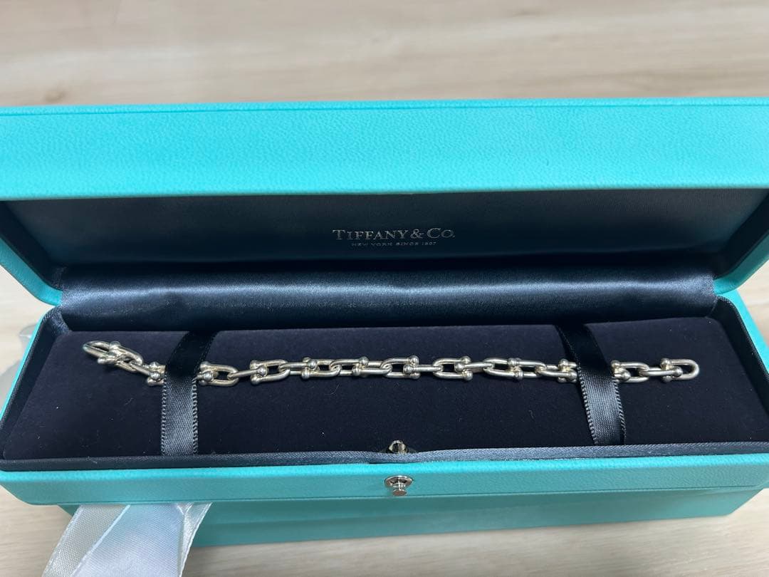 ティファニーハードウェア　スモールリンクブレスレット　ハンドクリームセット