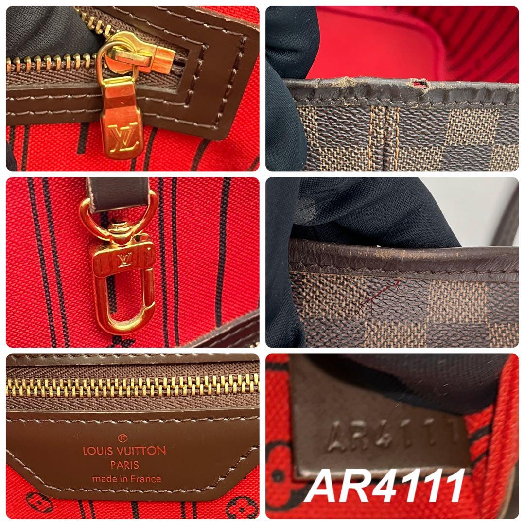 ルイヴィトン　ダミエ　ネヴァーフルMM トートバッグ　ハンドバッグ