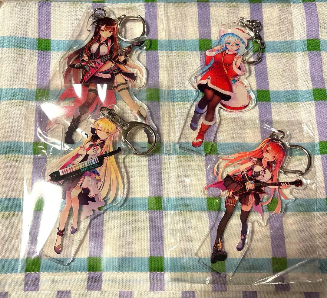 sdvx 女の子　キーホルダーセット
