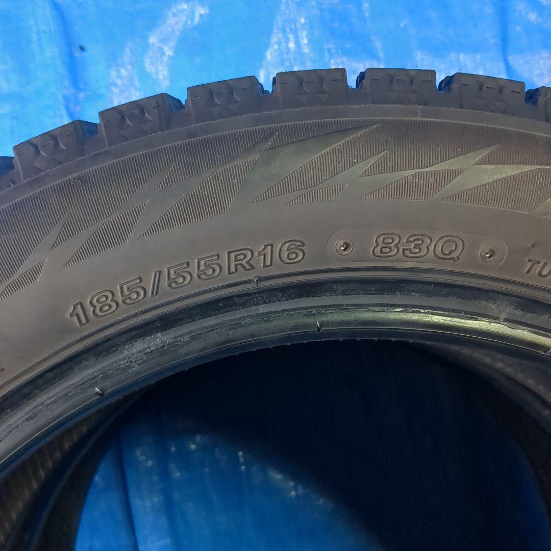 ② 185/55R16 ブリヂストンVRX2 バリ溝 2本 送料込み