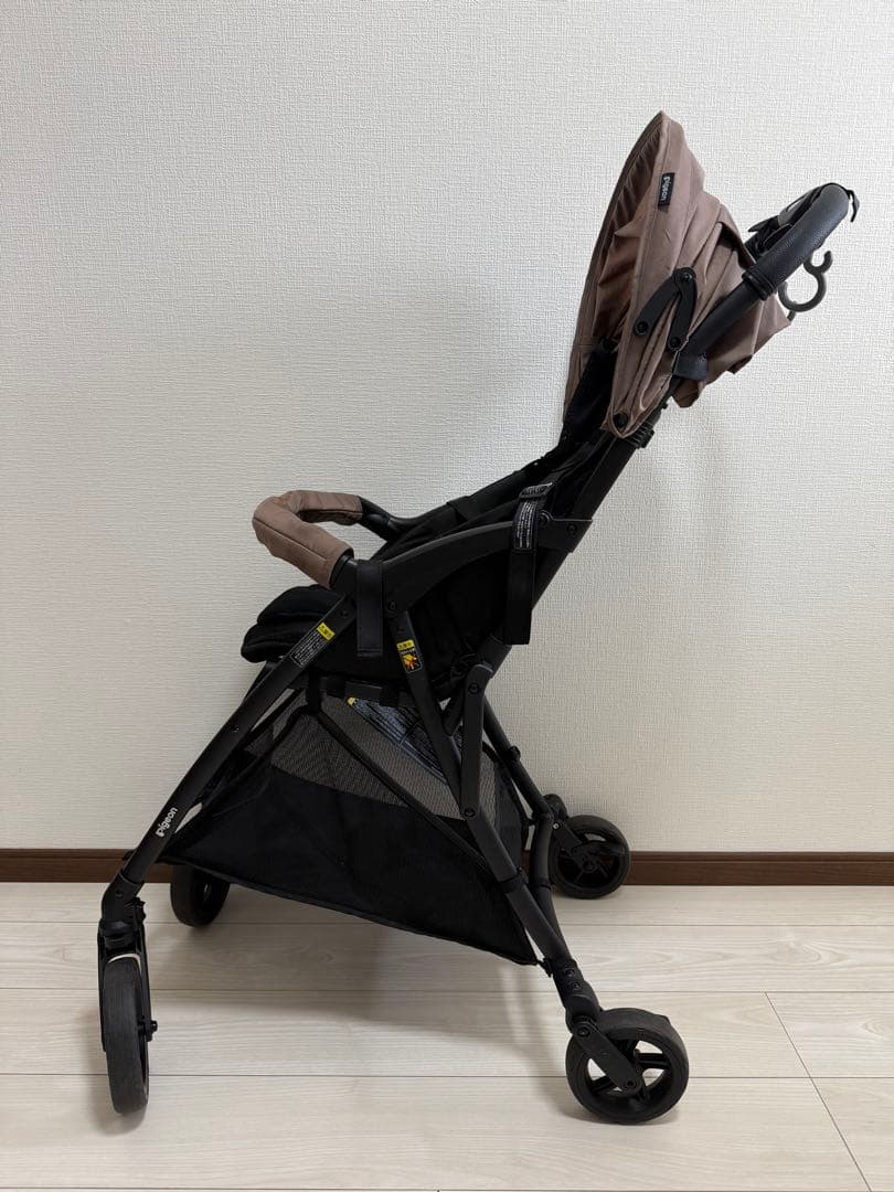 ピジョン B型ベビーカー Bingle ビングル　軽量BB4 モカブラウン