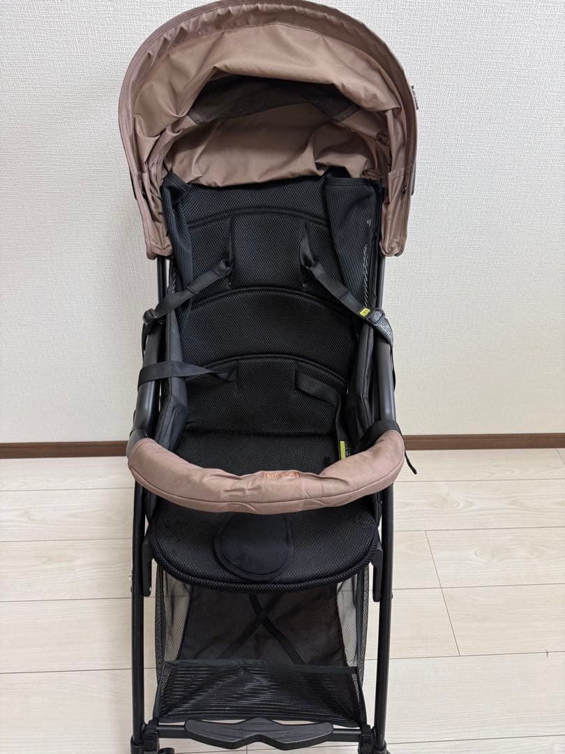 ピジョン B型ベビーカー Bingle ビングル　軽量BB4 モカブラウン