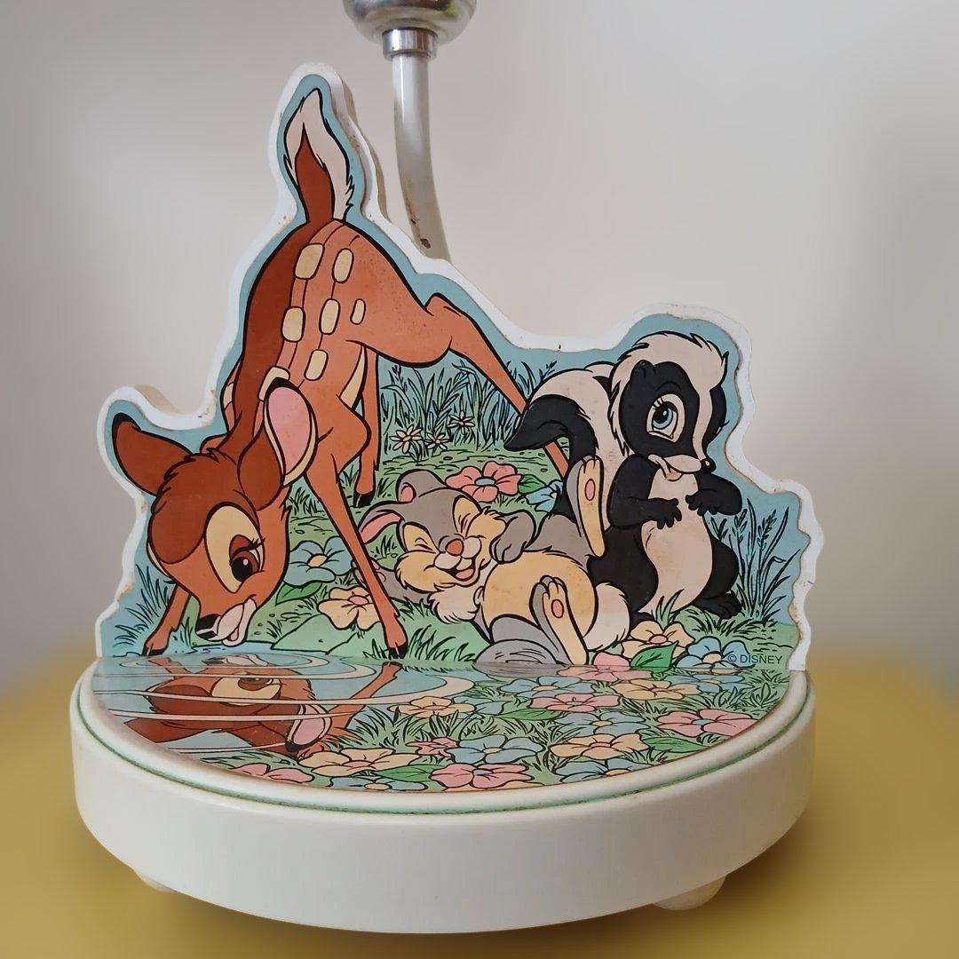 昭和レトロ　ディズニーバンビ　ランプ　ヴィンテージ