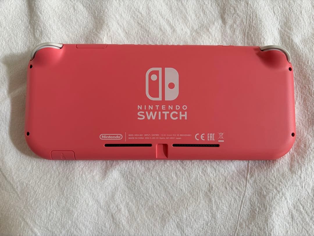 【美品】Nintendo Switch Lite 本体 ACアダプター付き