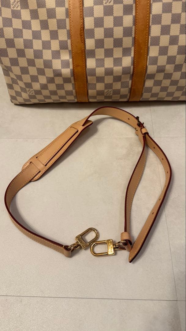LOUIS VUITTON ダミエ キーポルバンドリエール50