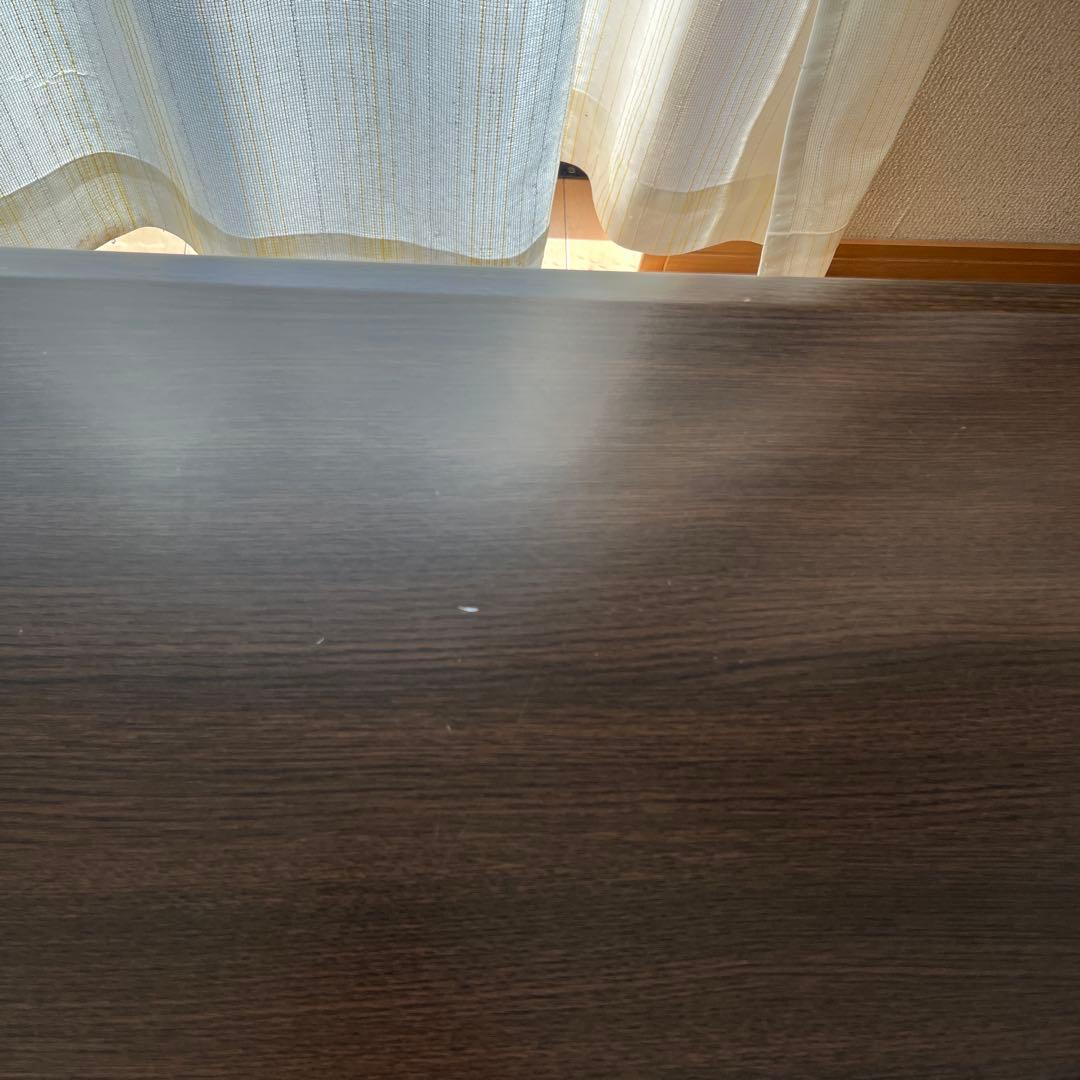 ブラウン 折りたたみ こたつ 長方形105cm×75cm