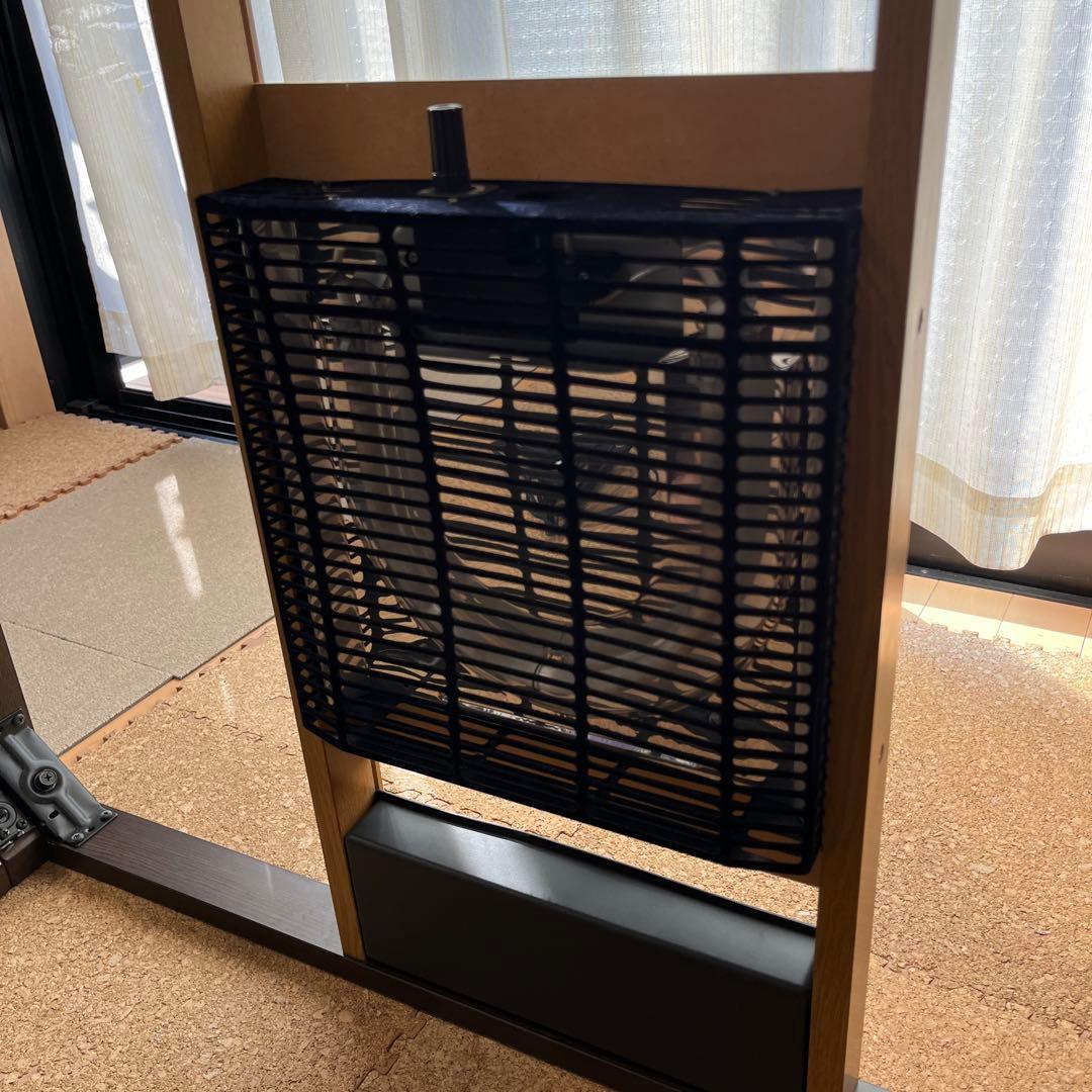 ブラウン 折りたたみ こたつ 長方形105cm×75cm