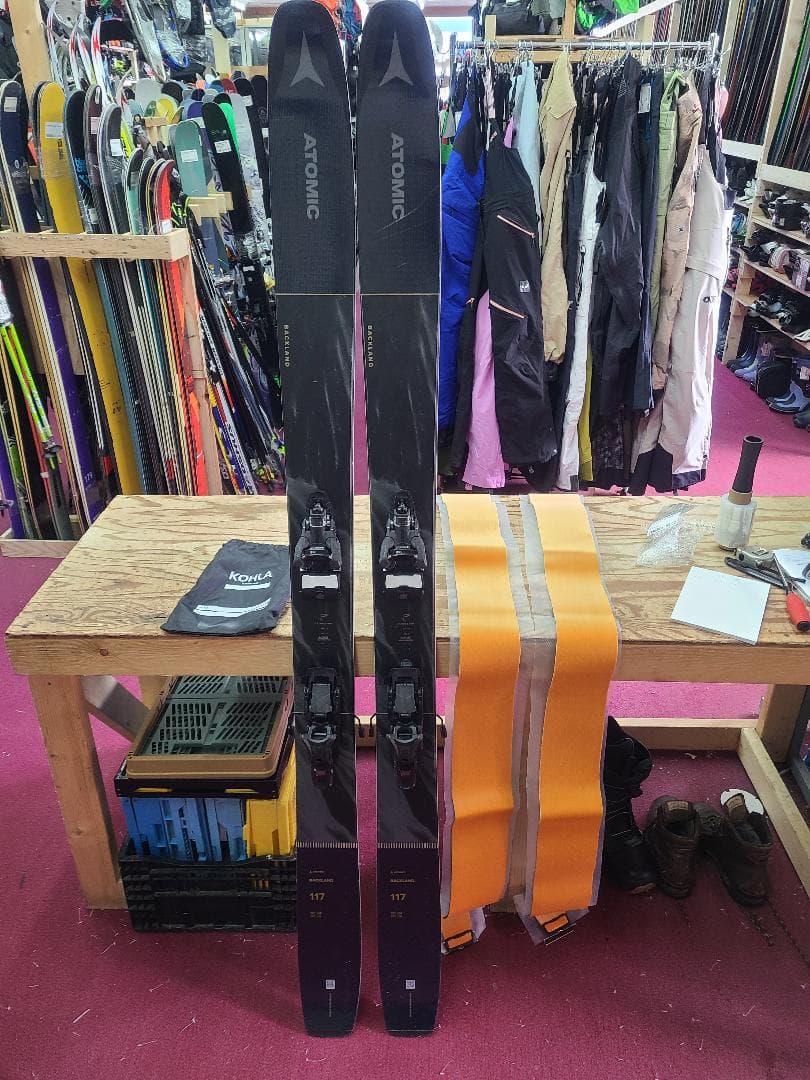 2025年 191 ATOMIC BACKLAND + SHIFT2 + シール