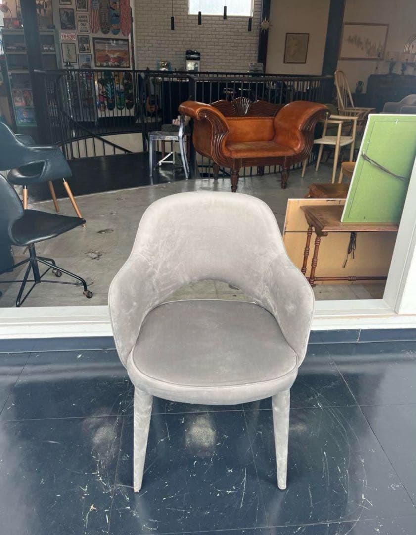 ダイニングチェア　ファブリック