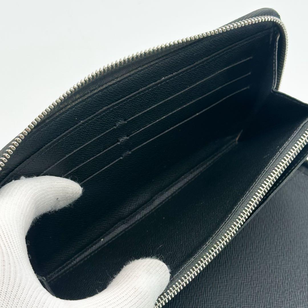 ルイヴィトン ジッピーオーガナイザー エピ ブラック ラウンド 長財布 レザー