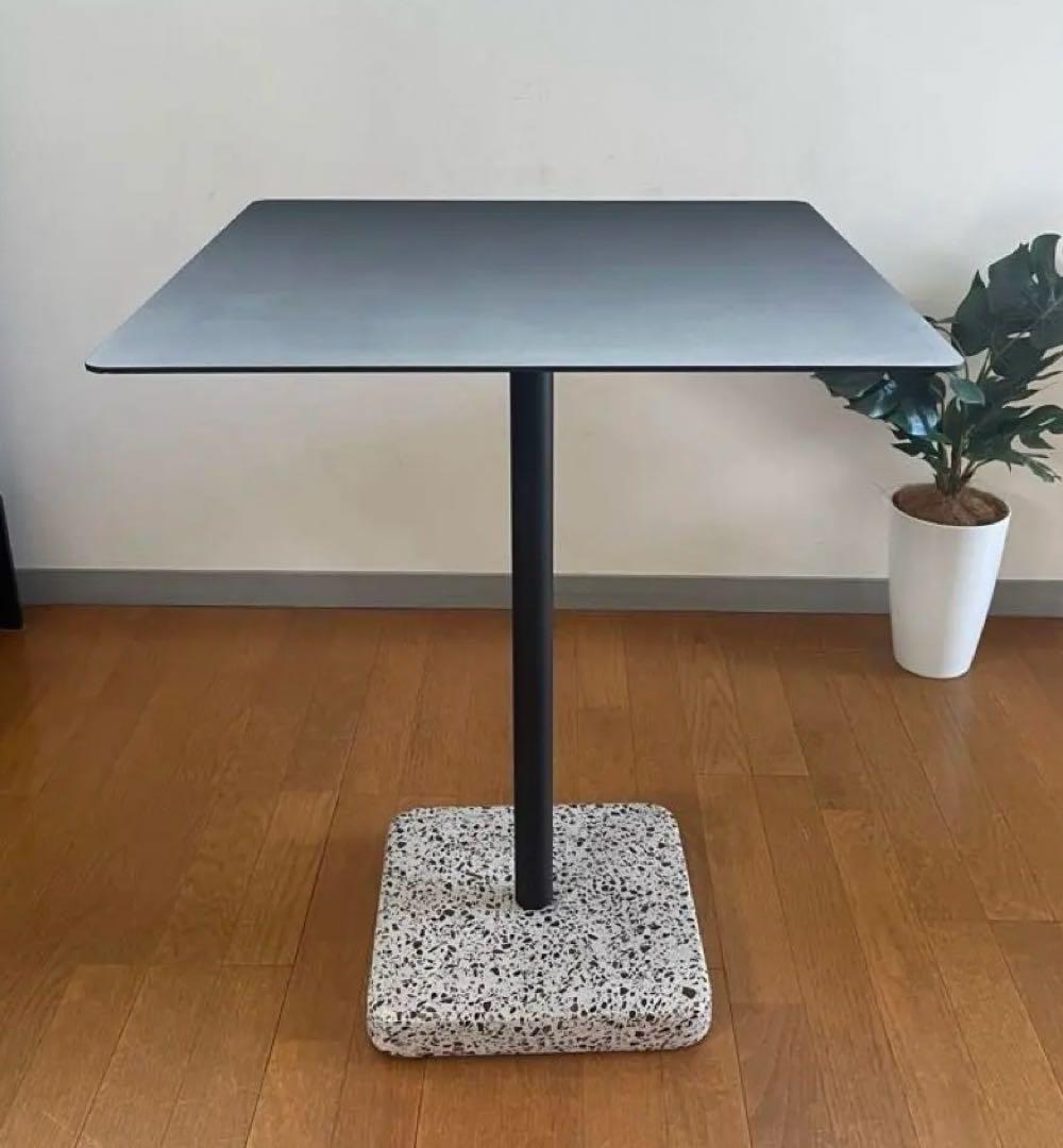 HAY ヘイ　テラゾーテーブル　正方形　ダイニング　北欧スタイル　モダン