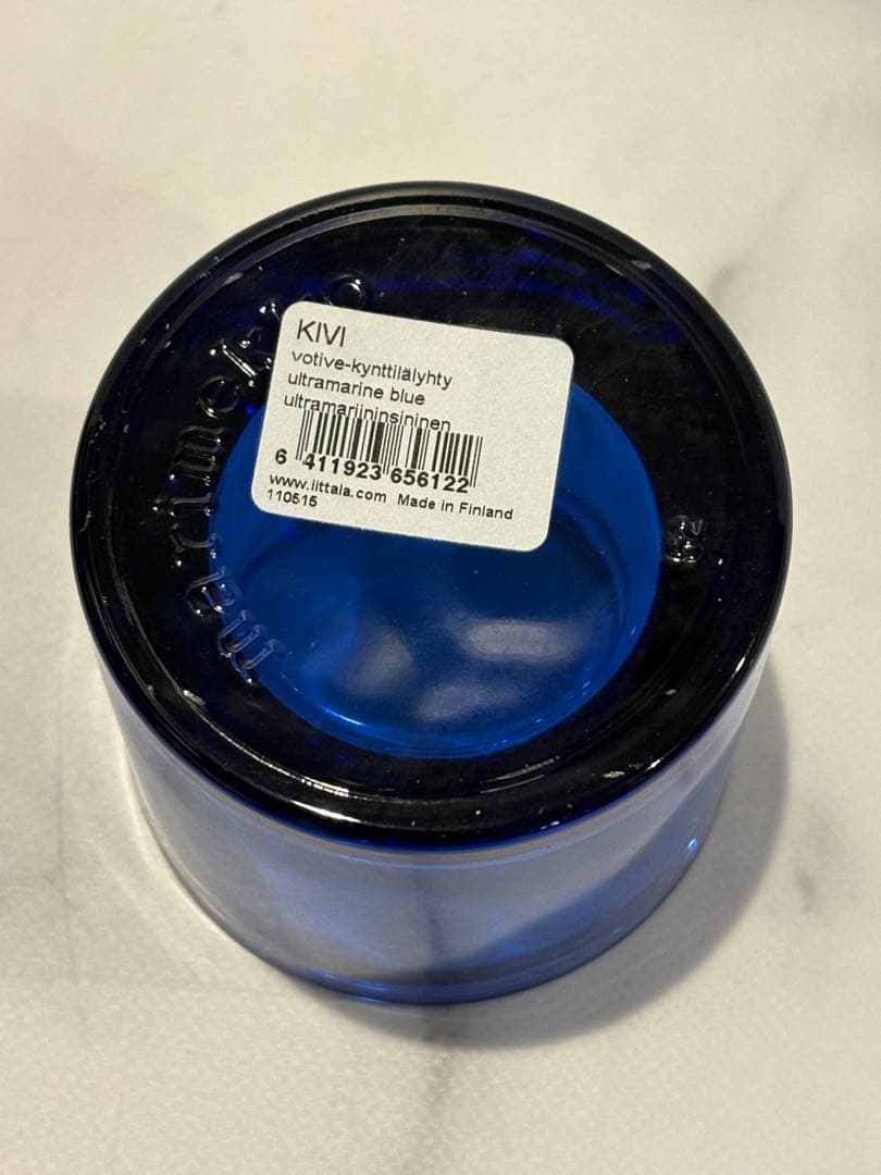 イッタラkivi 60mmライトグリーン・ウルトラマリンブルー　廃盤色2個セット