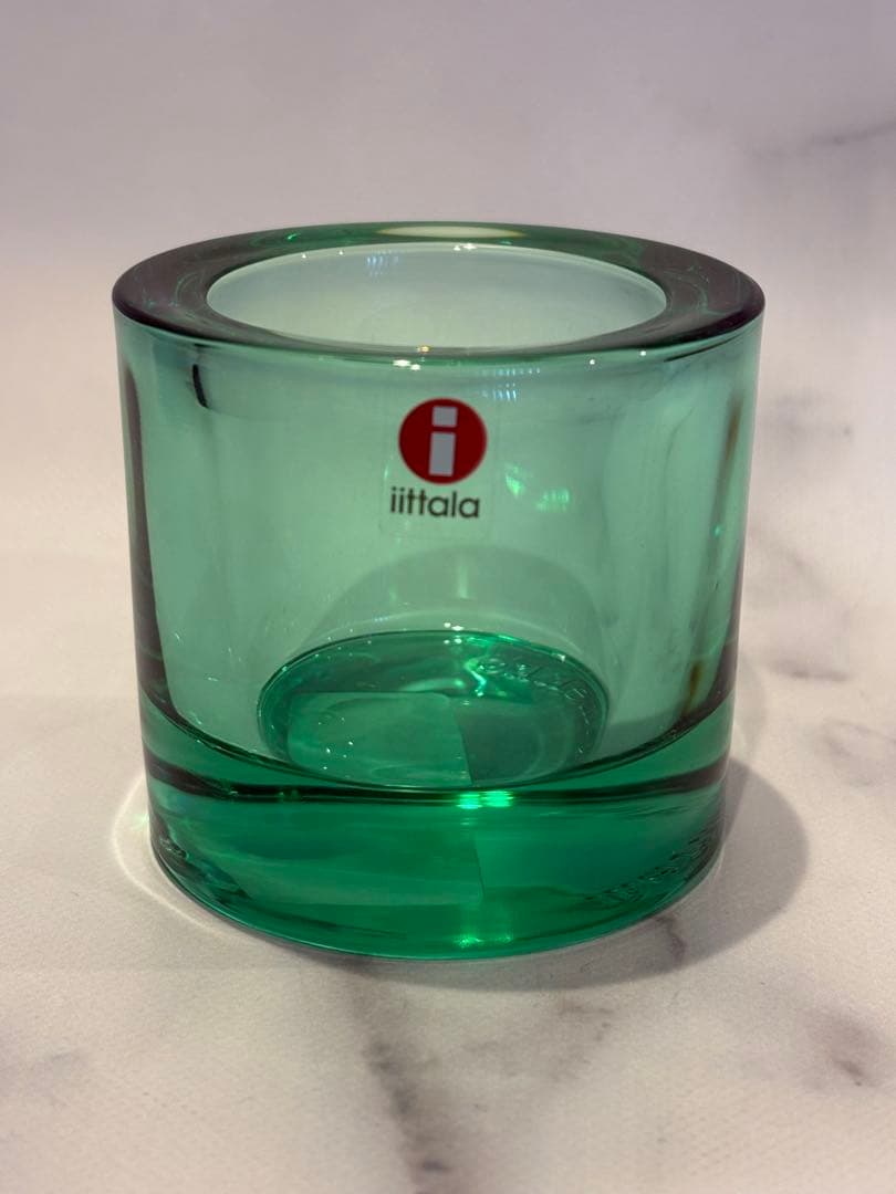 イッタラkivi 60mmライトグリーン・ウルトラマリンブルー　廃盤色2個セット