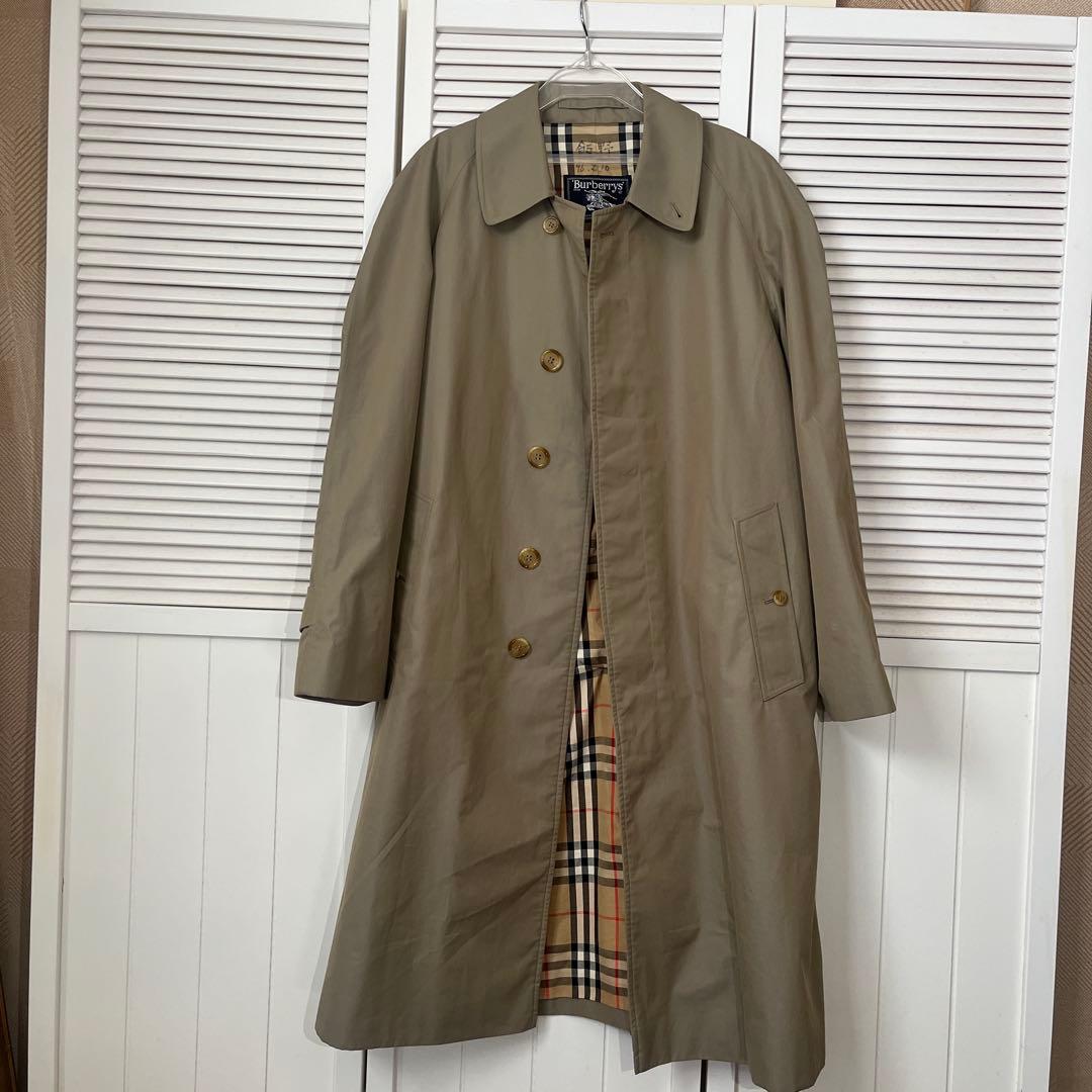 ヴィンテージ 90s オールド バーバリー ステンカラーコート 英国製【レア】