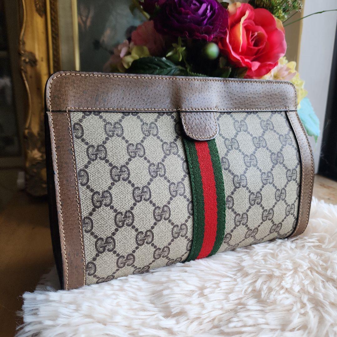 GUCCIグッチポーチ ヴィンテージポーチ