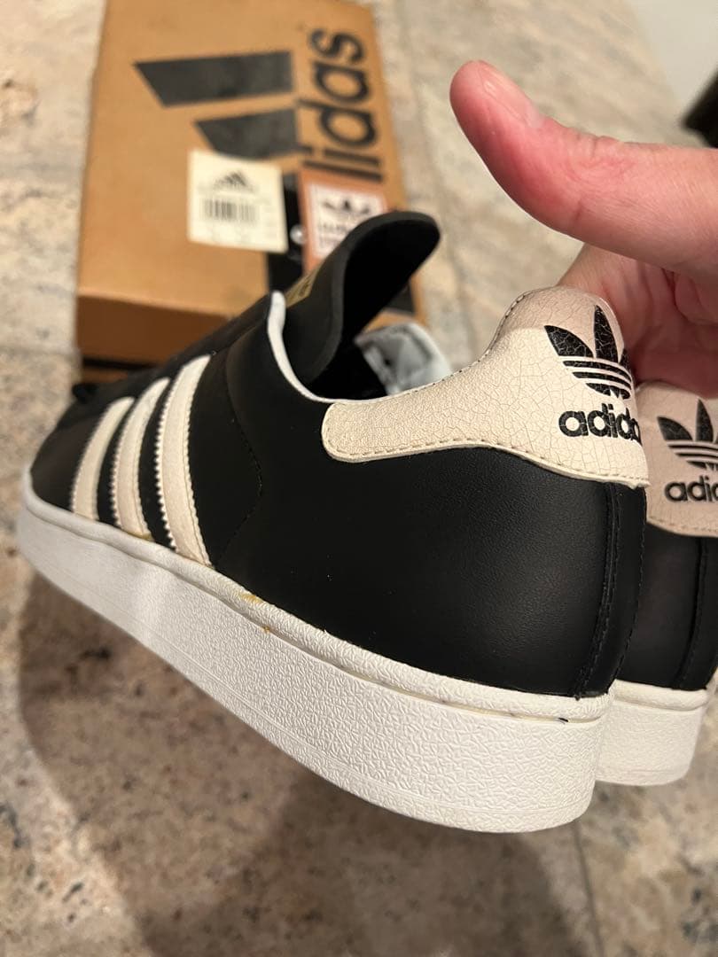 新品未使用 00s adidas SUPER STAR 662297 US9.5