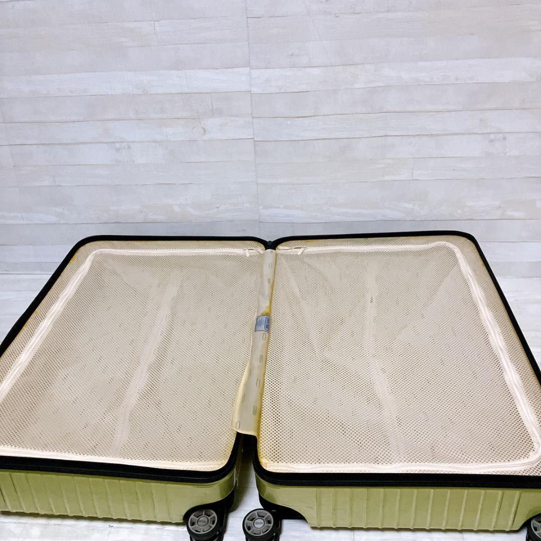 リモワ サルサエアー キャリーケース ライムグリーン 80L 4輪 希少カラー