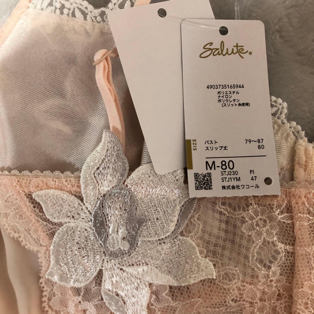 【最安】ワコール サルート 30g PI ブラジャー Tバックショーツ スリップ