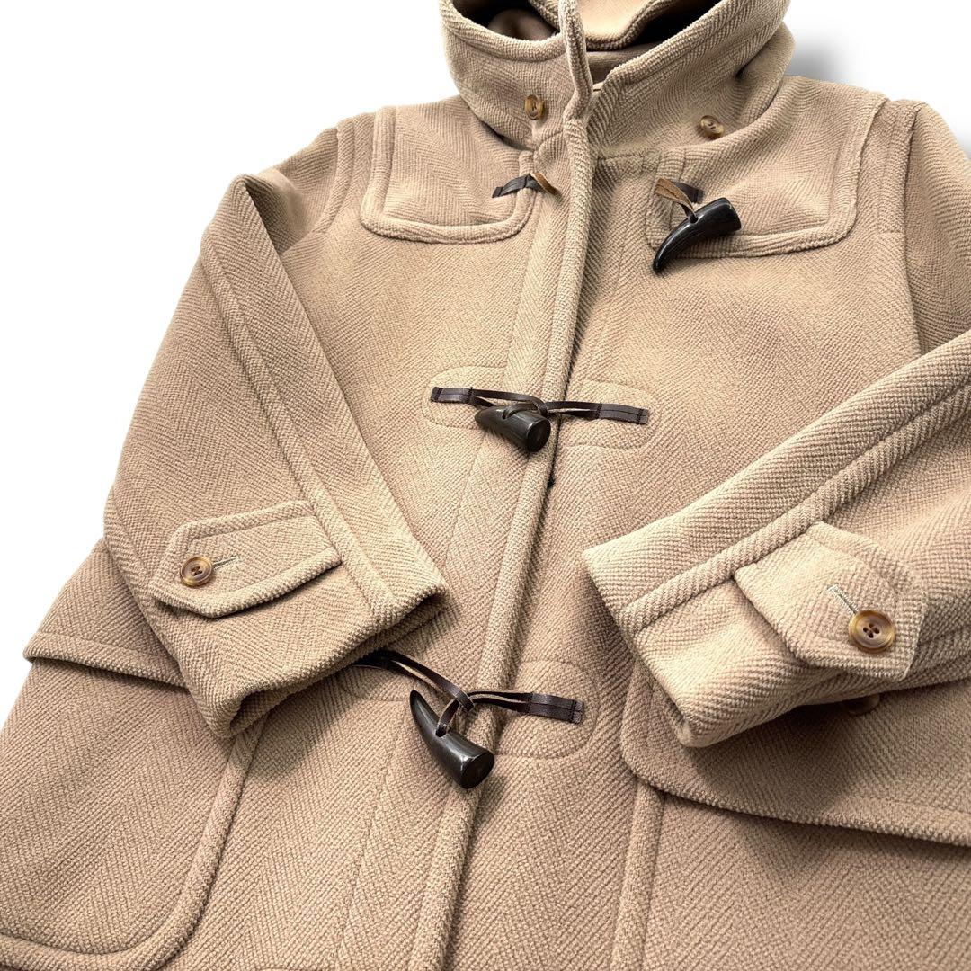 美品　OLD ENGLAND　オールドイングランド ダッフルコート ヘリンボーン