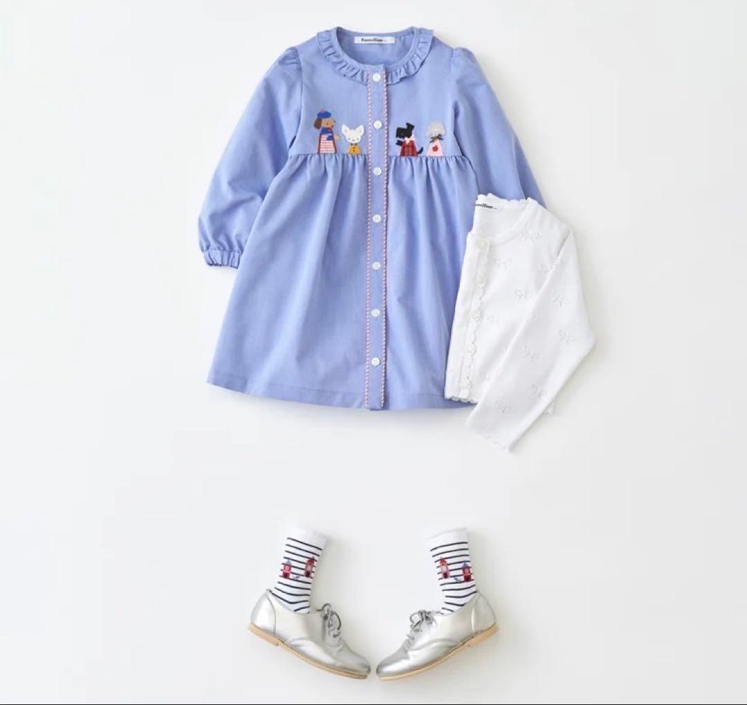 ファミリア　ワンピース　100cm