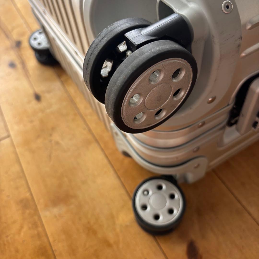 【YAMA】RIMOWA スーツケース67L E-TAG アルミニウム